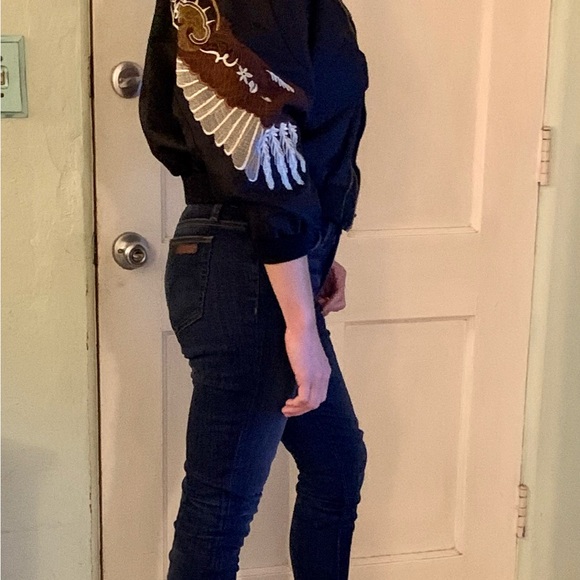 Vintage Embroidered bomber - Picture 3 of 16